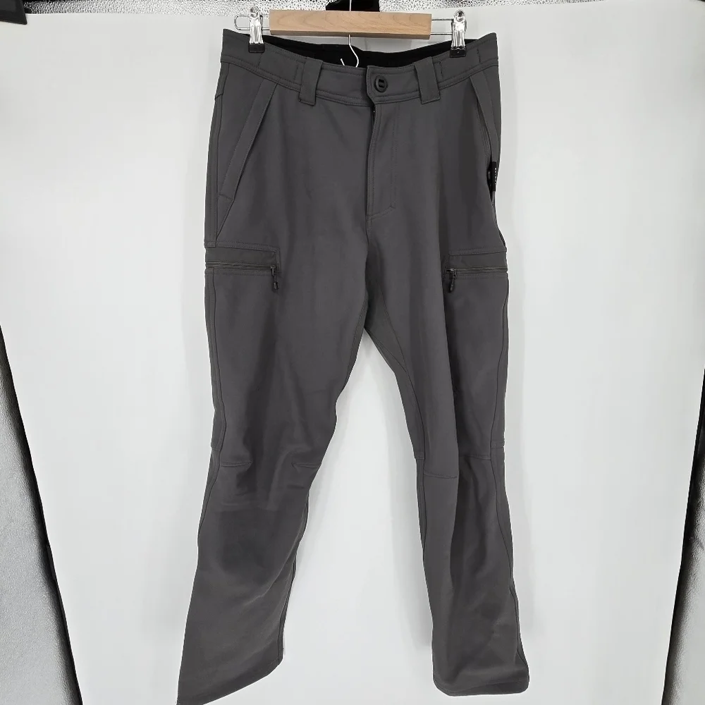 Beyond Clothing Men's Testa Softshell Pants grey 32 regular